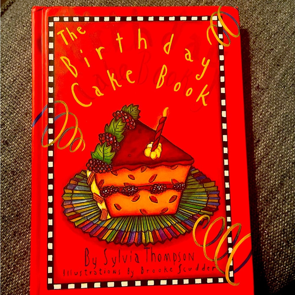 The Birthday Cake Book: NEW!